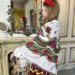 хустка павунка біла