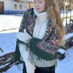 хустка павунка зелена