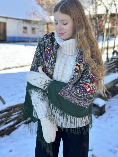 хустка українська зелена