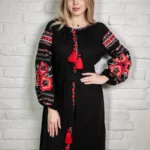 Сукня-вишиванка «Вогняна пелюстка»