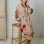 Сукня-вишиванка “Калина” — вигляд спереду